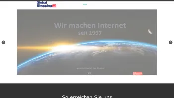 Website Screenshot: Austrian Global Shopping Globalshopping.at Das Shop Portal - Globalshopping - Home - Date: 2023-06-14 10:40:12