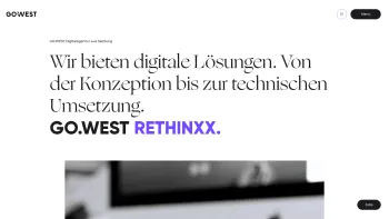 Website Screenshot: GO.WEST Communications GmbH - GO.WEST: Digitalagentur aus Salzburg - Date: 2023-06-14 16:35:35