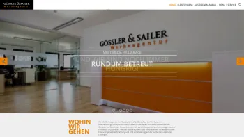 Website Screenshot: Werbeagentur Gössler & Sailer OG - Werbeagentur Gössler & Sailer OG - Judenburg, Murtal, Aichfeld, Steiermark - Date: 2023-06-22 15:01:45