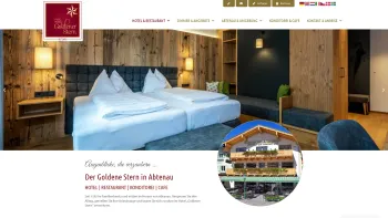Website Screenshot: Hotel Goldener Stern Abtenau - Hotel Urlaub in Österreich - Date: 2023-06-15 16:02:34