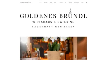 Website Screenshot: Gasthaus Goldenes Bründl - Goldenes Bründl – Wirtshaus & Catering - Date: 2023-06-15 16:02:34