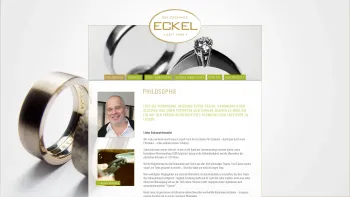 Website Screenshot: Peter Eckel Goldschmied ECKEL Wien - Philosophie | Goldschmied Eckel - Date: 2023-06-22 15:21:08