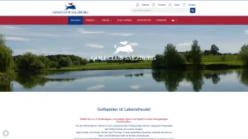 Website Screenshot: Golfclub Salzburg Zentrale - Anlagen - Golfclub Salzburg - Date: 2023-06-22 15:21:08