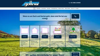 Website Screenshot: Gollner GmbH
Dachdeckerei Spenglerei Garten-und Landschaftsgestaltung - Home - Date: 2023-06-22 15:21:08