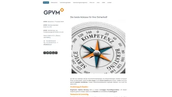 Website Screenshot: Greslechner Partner GPVM - Ihr verlässlicher Versicherungsberater - GPVM Greslechner + Przyhoda - Date: 2023-06-22 15:01:48