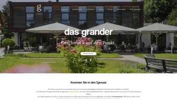 Website Screenshot: Grander-Restaurant Wattens - das grander - Herzlich Willkommen - Date: 2023-06-22 15:12:00