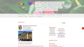 Website Screenshot: Alten u Pflegeheim d Marktgemeinde Marktgemeinde Gratkorn Steiermark Österreich - Willkommen! - Marktgemeinde Gratkorn - Date: 2023-06-14 10:40:15
