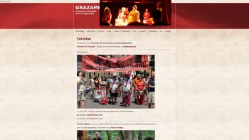 Website Screenshot: GRAZAMBA und GRUPO UM Die Rhythmus-Manufaktur - GRAZAMBA Rhythmus-Manufaktur - Date: 2023-06-14 10:40:18