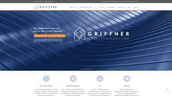 Website Screenshot: Griffner Pulverbeschichtung GesmbH. - Home - Griffner Metallveredelung - Date: 2023-06-22 15:01:52