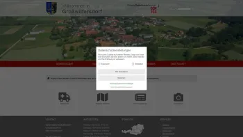 Website Screenshot: Gemeindeamt DEFAULT - Großwilfersdorf - GEM2GO WEB - Home - Date: 2023-06-22 15:13:43