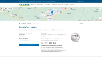 Website Screenshot: GRUBER Reisen, Reisebüro Leoben - <p>Reisebüro Leoben</p> - Date: 2023-06-26 10:26:22