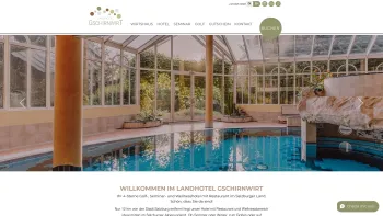 Website Screenshot: Landhotel Gschirnwirt - Hotel und Restaurant Eugendorf | Gschirnwirt - Date: 2023-06-22 15:01:57