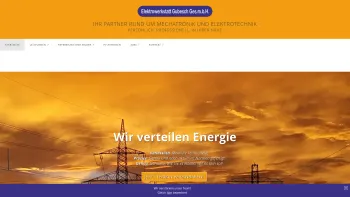 Website Screenshot: GUBESCH - Elektrowerkstatt Gubesch ihr kompetenter und zuverlässiger Elektriker in Schiedlber - Date: 2023-06-22 15:13:43