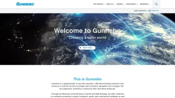 Website Screenshot: Gunnebo Österreich GmbH - Gunnebo | For a Safer World - Date: 2023-06-14 10:38:10