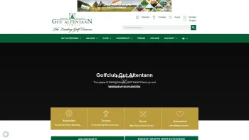 Website Screenshot: Fairway Sportanlagen Golf Club Gut Altentann - Golfclub in Salzburg: Gut Altentann | Herzlich willkommen! - Date: 2023-06-22 15:12:04