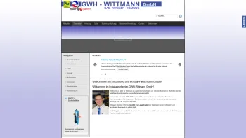 Website Screenshot:  GWH WITTMANN Ihr Installateur-Betrieb Obritz Pulkautal Weinviertel - Startseite - Date: 2023-06-22 15:02:01