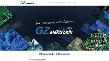 Website Screenshot: GZ Elektronik e.u. - GZ Elektronik – Leiterplatten - Date: 2023-06-15 16:02:34