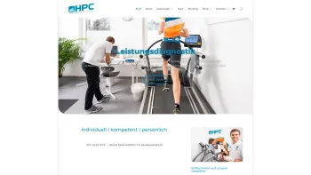 Website Screenshot: High Performance Coaching HPC - Trainingsplanung & Leistungsdiagnostik | St. Pölten & Wien - Date: 2023-06-15 16:02:34