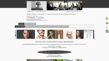 Website Screenshot: Haare Winkler - Ihr Friseur in Kössen | HAARE + KOSMETIK - Friseur Kössen Tirol - Modischer Haarschnitt - Kosmetik Fusspflege Bezirk Kitzbühel | bezirksbegleiter.at - Date: 2023-06-15 16:02:34