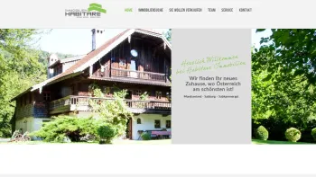 Website Screenshot: Habitare Immobilien GmbH - Home - Date: 2023-06-22 15:15:51