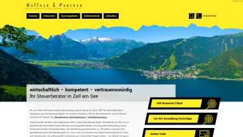 Website Screenshot: Haffner Partner - Steuerberater Zell am See | Haffner & Partner - Date: 2023-06-14 10:40:23