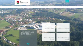 Website Screenshot: Marktgemeinde Hagenberg Hagenberg RiS-Kommunal - Hagenberg - Gemeinde Hagenberg - Region Untere Feldaist - Date: 2023-06-22 15:02:05