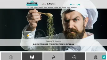 Website Screenshot: Hager Fashion GmbH - Berufsbekleidung | Hager Fashion GmbH | Oberösterreich - Date: 2023-06-22 15:02:05