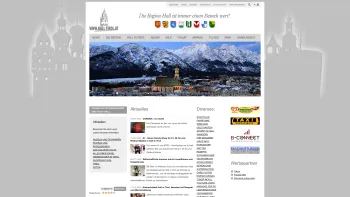 Website Screenshot: Hall in Tirol Das Internetportal für die Region Hall. - Hall in Tirol - Das Internetportal für die ganze Region Hall in Tirol. - Hall in Tirol bei Innsbruck - Date: 2023-06-22 15:16:28