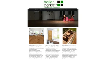 Website Screenshot: Haller Parkett - Parkett Spittal Terrassen Spittal Türen Spittal - Date: 2023-06-15 16:02:34