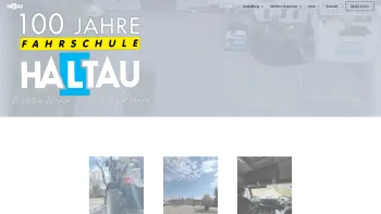 Website Screenshot: AB Training CD Weiterbildung GmbH - Fahrschule Haltau – seit 1923 - Date: 2023-06-22 15:12:08