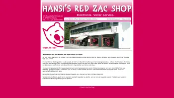 Website Screenshot: Johann index.jpg - Willkommen bei Hansi's Red Zac Shop - Date: 2023-06-22 15:02:09