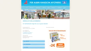 Website Screenshot: Mag.pharm. Gertrude Scherr KG Per Albin Hansson APOTHEKE HANSSON WIEN FAVORITEN - Hansson Apotheke – Apotheke in Wien 1100 - Date: 2023-06-15 16:02:34