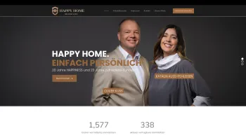 Website Screenshot: . Herzlichbei HappyImmobilien Eder und Fehleisen Immobilien OEG - Happy Home – Kuss und Fehleisen Immobilien - Date: 2023-06-22 15:02:09