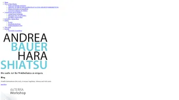 Website Screenshot: Andrea Bauer Hara Shiatsu doTerra Aromatouch - Willkommen Andrea Bauer Hara Shiatsu doTERRA AromaTouch - Date: 2023-06-22 15:12:08