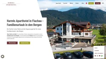 Website Screenshot: Harml´s Aparthotel - Familienurlaub in den Bergen im Harmls Aparthotel Flachau, - Date: 2023-06-22 15:13:48