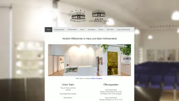 Website Screenshot: ++Haus Hofmannsthal Vereder Freunde Hugo von Hofmannsthals++ - Verein der Freunde Hugo von Hofmannsthals - Haus Hofmannsthal - Date: 2023-06-22 15:02:13