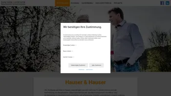 Website Screenshot: Hauser und Hauser OEG Architektur und Lebensform - Projektmanagement Tirol - Hauser & Hauser GmbH & Co KG - Date: 2023-06-14 10:40:26
