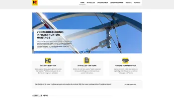 Website Screenshot: HC ELECTRIC GesmbH - HC-ELECTRIC GMBH – Ihr qualitätsgeprüfter Partner für Infrastruktur & Verkehrstechnik - Date: 2023-06-22 15:02:17