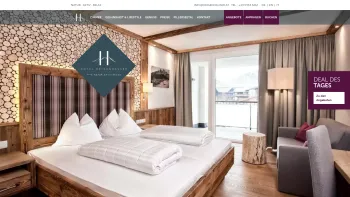 Website Screenshot: Josef Hotel Heigenhauser Waidring/Tirol - Home - Hotel Heigenhauser e.U. - Waidring - Date: 2023-06-22 15:12:12