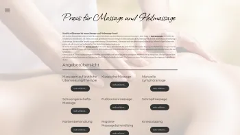 Website Screenshot: Massagepraxis Marijan Lengelic - Massage Heilmassage Lymphdrainage - massage-lengelic - Date: 2023-06-14 10:38:15