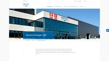Website Screenshot: www.heitec.at - Standort Ardagger Stift - Standorte - HEITEC AG - Date: 2023-06-22 15:16:29