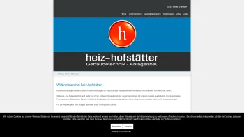 Website Screenshot: Dipl.Ing. Anton Hofstätter Gesellschaft heiz-hofstätter - heiz-hofstätter in Graz, Österreich - Date: 2023-06-15 16:02:34