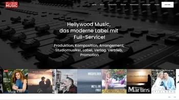 Website Screenshot: Helly Kumpusch die Showband Partyband Tanzband und Galaband - Hellywood Music - Date: 2023-06-22 15:02:21