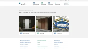 Website Screenshot: HELM Energiezuführungssysteme GmbH - Beschlagtechnik und Fördertechnik seit 1925 | Woelm GmbH - Date: 2023-06-22 15:02:21