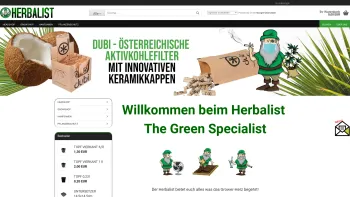 Website Screenshot: HERBALIST - HERBALIST | Hanfsamen | Growshop | Vaporizer | Headshop - Date: 2023-06-22 15:12:16