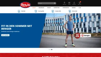 Website Screenshot: Hervis St. Pölten - HERVIS Österreich » Sport Online Shop - Date: 2023-06-15 16:02:34