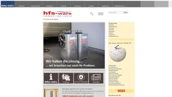 Website Screenshot: hfs-ware - hfs-ware handwerk-fach-service - Date: 2023-06-23 12:02:51