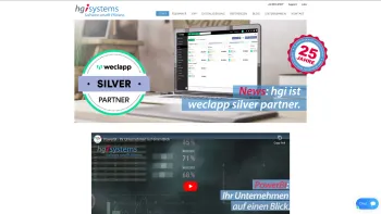 Website Screenshot: hgisystems OG - hgisystems.com | FileMaker und ERP Lösungen aus Vorarlberg - Date: 2023-06-22 15:02:25