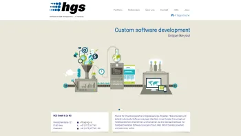 Website Screenshot: HGS Informationsmanagement GmbH - HGS GmbH & Co KG - Date: 2023-06-22 15:02:25