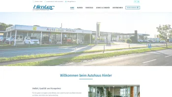 Website Screenshot: Horst Himler Gesellschaft Autohaus Himler Mercedes Benz Chrysler Dodge Fürstenfeld Steiermark - Home - Autohaus Himler - Ihr Mobilitätspartner in Fürstenfeld und Umgebung - Date: 2023-06-15 16:02:34